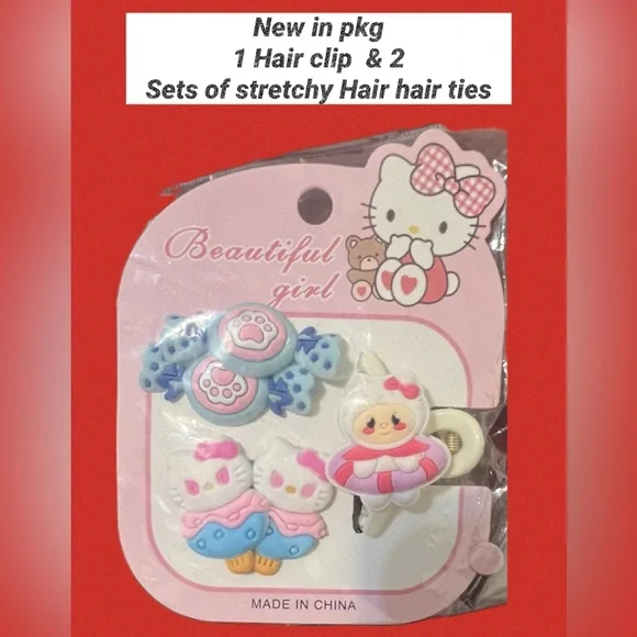 Hello Kitty Backpack Bundle Lot 89 New Pieces of Fun Some Sanrio some nonbrand